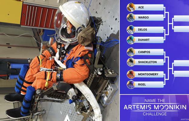 Odaberite ime testne lutke za Artemis misije