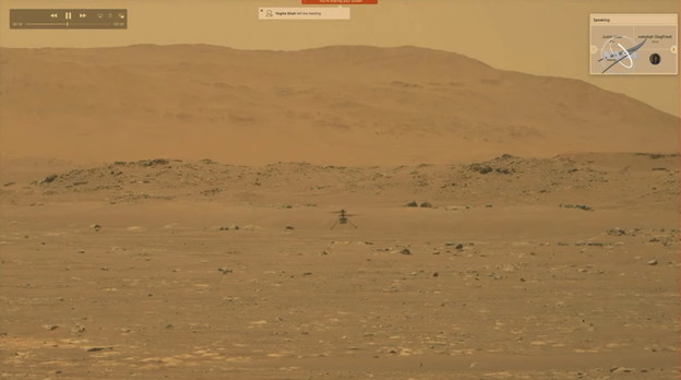VIDEO: Helić uspješno poletio na Marsu