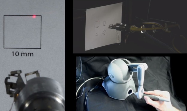 VIDEO: Lasersko navođenje za robotsku kirurgiju VIDEO: Lasersko navođenje za robotsku kirurgiju
