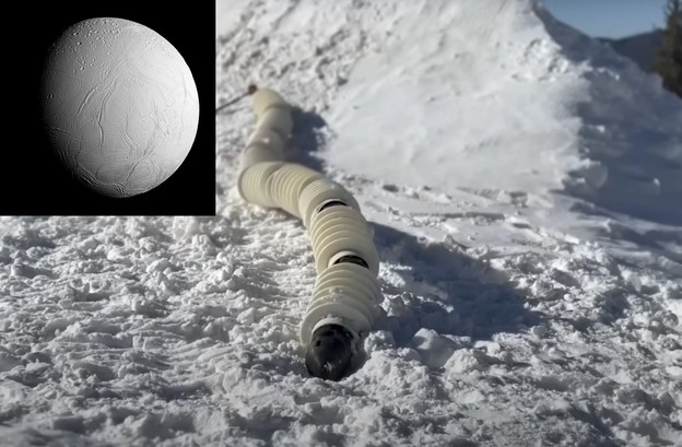 VIDEO: NASA testira zmijolikog robota za Enkelad VIDEO: NASA testira zmijolikog robota za Enkelad