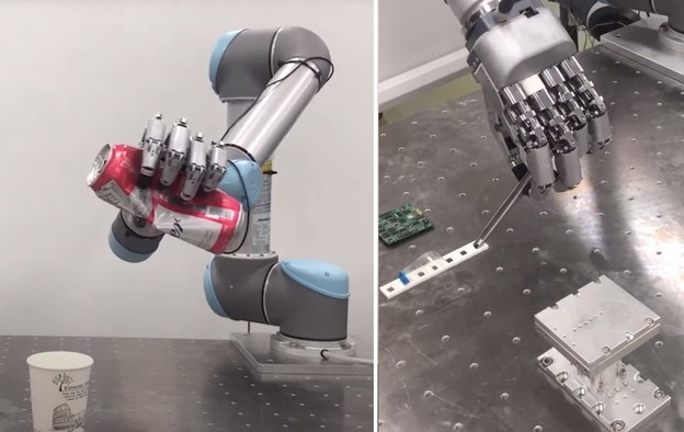 VIDEO: Robot drobi limenku i rukuje s pincetom