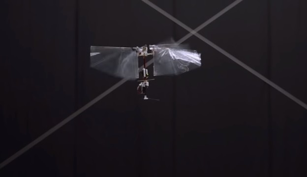 VIDEO: Robot koji leti poput pravog insekta