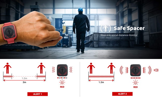 VIDEO: Gadget s alarmom za držanje distance